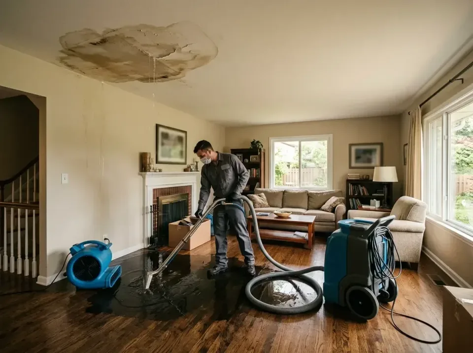 attic-pipe-burst-ceiling-drip-008 — frequently asked questions, Water Damage Restoration & Carpet Care in Whiteman AFB, MO